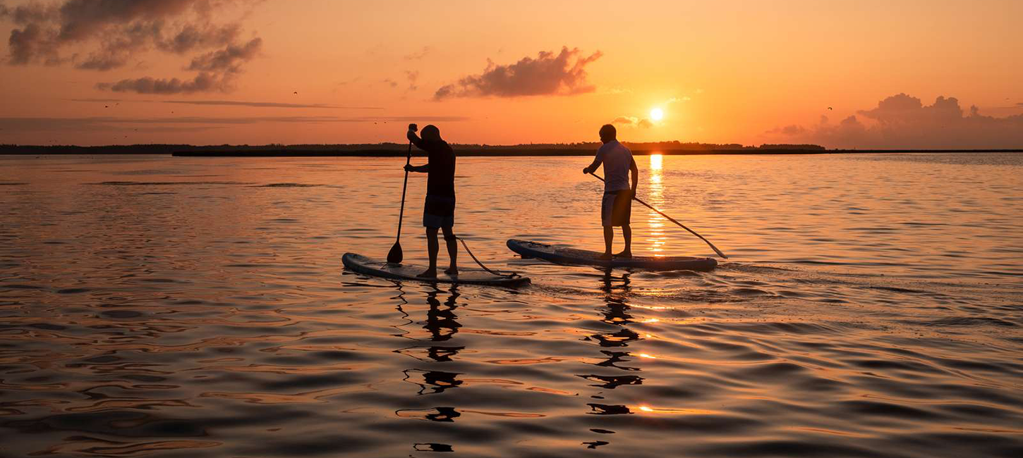 På SUP-board