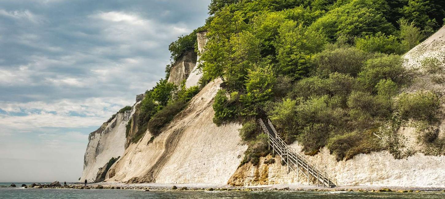 Møns Klint med trappe