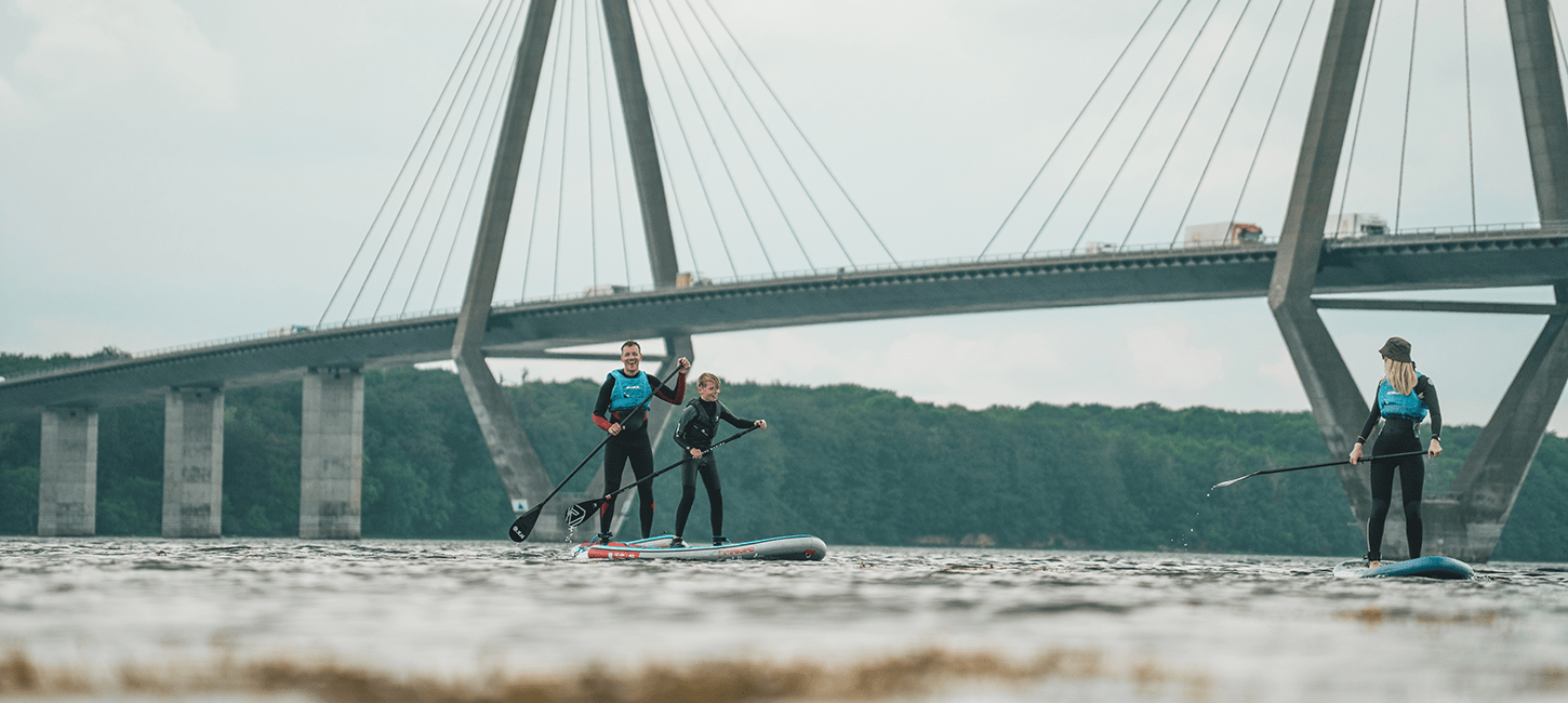 Stand up paddle ved Farø