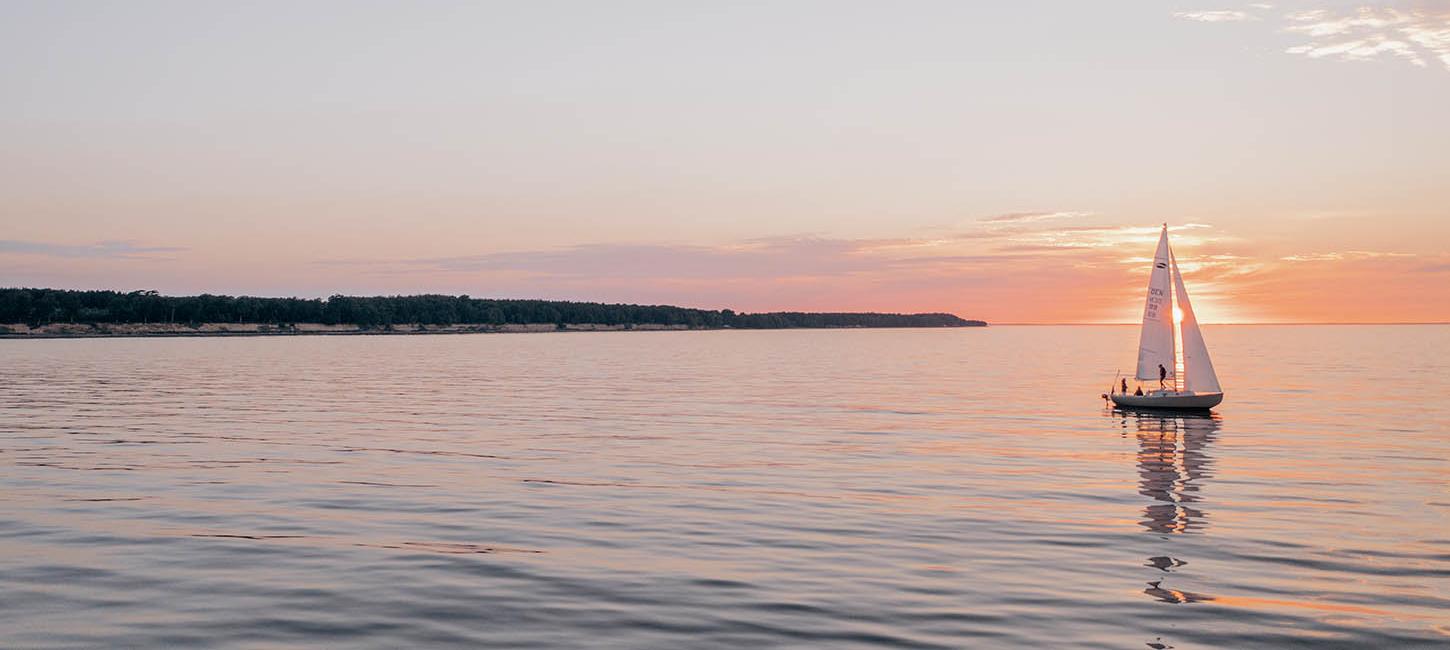 Feriepiloterne til havs - stevns klint