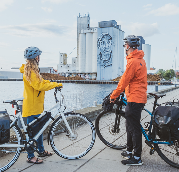 Cykler Næstved havn 