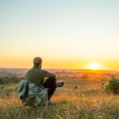 Mads solnedgang Møn