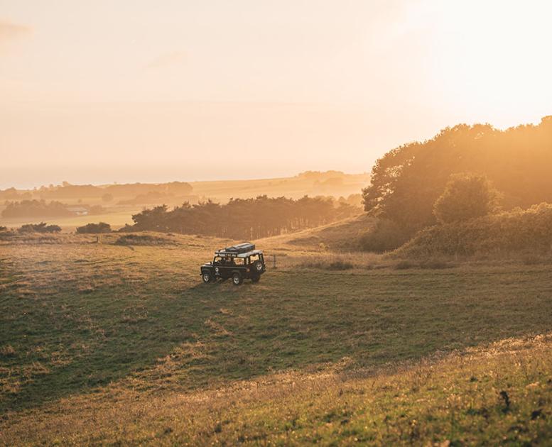 Møn natur - landrover